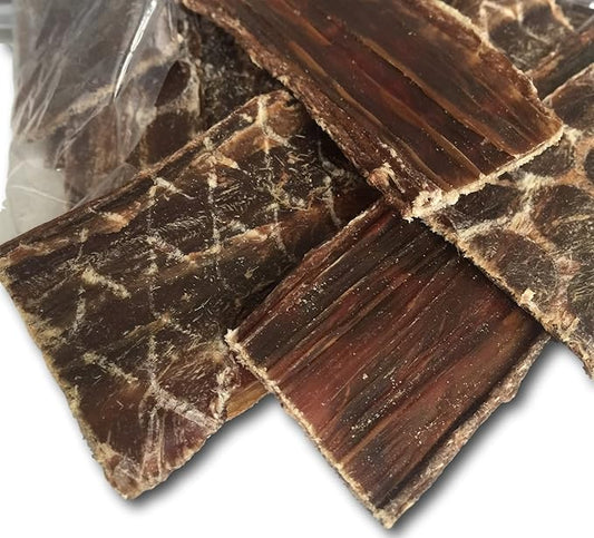 Scoochie Pet Products 20R 6 in. Esophagus Jerky One oz Bag in a Zip Lock Bag