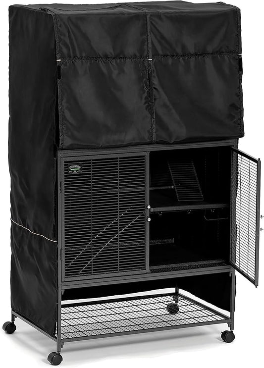 MidWest Homes for Pets Ferret Nation Cage Cover for Ferret Nation & Critter Nation Small Animal Cages | Cage Cover Measures 36L x 24W x 59.5H - Inches