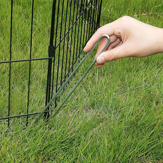 Pet Trex 24" Exercise Playpen for Dogs Eight 24" x 30" High Panels with Gate