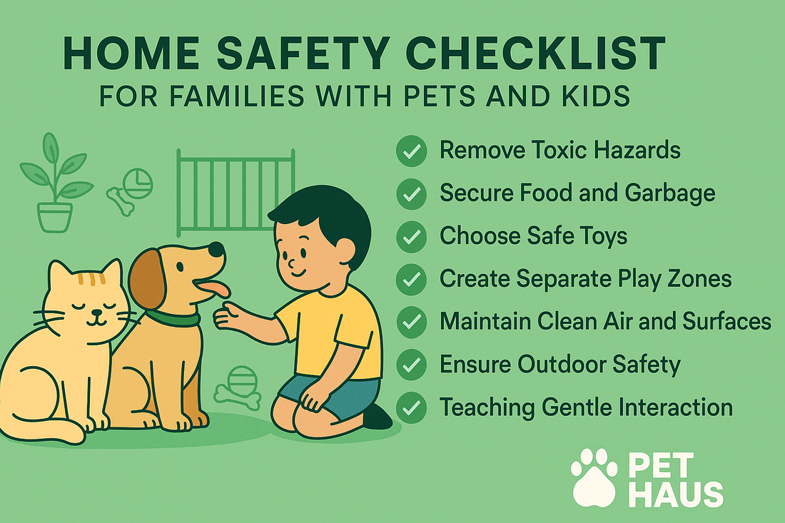 Home Safety Checklist for Families with Pets and Kids