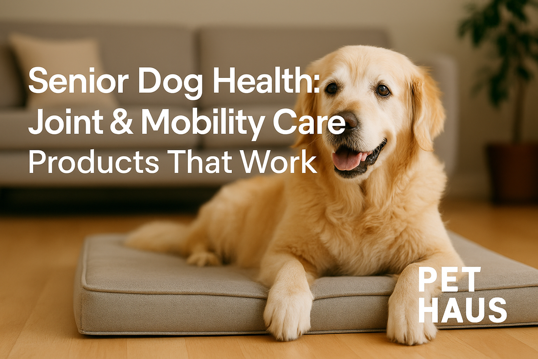 Senior Dog Health: Joint & Mobility Care Products That Work in 2025