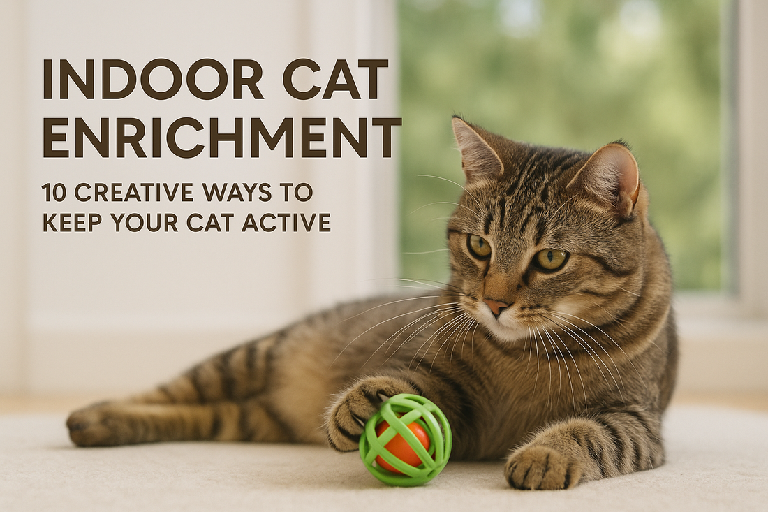 Indoor Cat Enrichment: 10 Creative Ways to Keep Your Cat Active