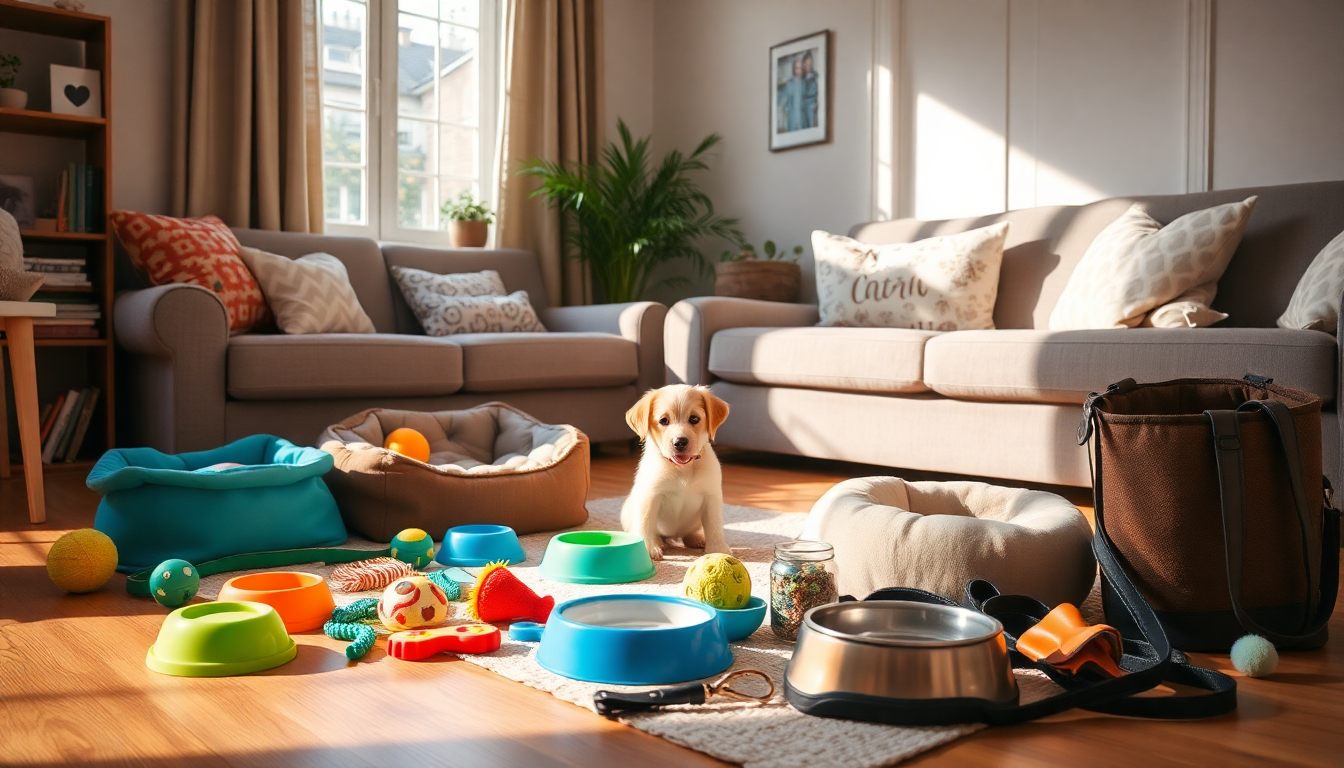 Top 10 Must-Have Pet Supplies for New Pet Parents