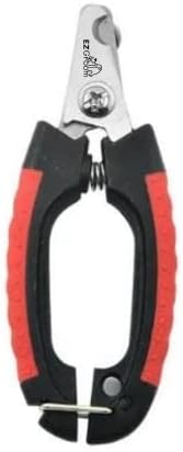 Dog & Cat Pets Nail Clippers and Trimmers - with Safety Gurad to Avoid Over Cutting, Professional Grooming Tool for Pets (Large, Red)