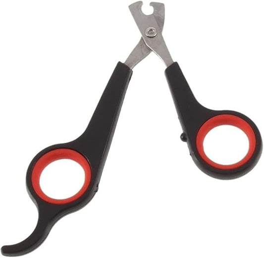 Black Pet Nail Claw Grooming Scissors Clippers for Dog Cat Bird Gerbil Rabbit Ferret Small Animals Practical and Attractive Dog Claw Care