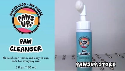 No Rinse Paw Cleaner. Gentle, Non-Scented and pH Balanced to Provide Maximum Cleaning Power While Gentle on Your Dog. 5 Fluid Ounces Bottle with Silicone bristles. The Ultimate Paw Cleaner.