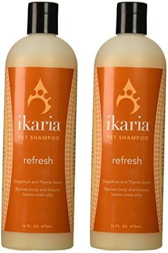 Ikaria Pet Shampoo, 16-Ounce, Refresh (Pack of 2)