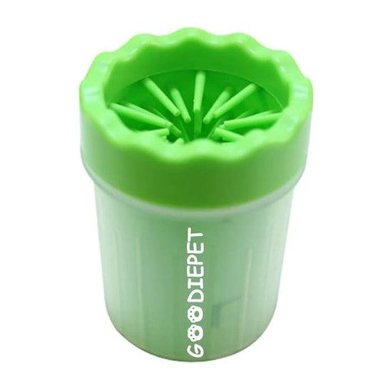 Paw Cleaner and Washer | Easy to Use for Small, Medium and Large Dogs (Green)