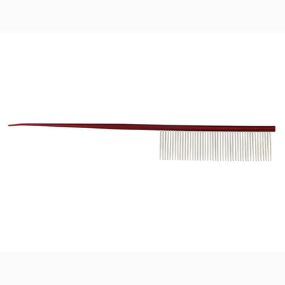 2Pcs Pet Hair Comb, Dog Grooming Comb with Stainless Steel Teeth Professional Pet Dematting Tool, Prevents Knots and Mats for Cat Dog Small Medium Pets
