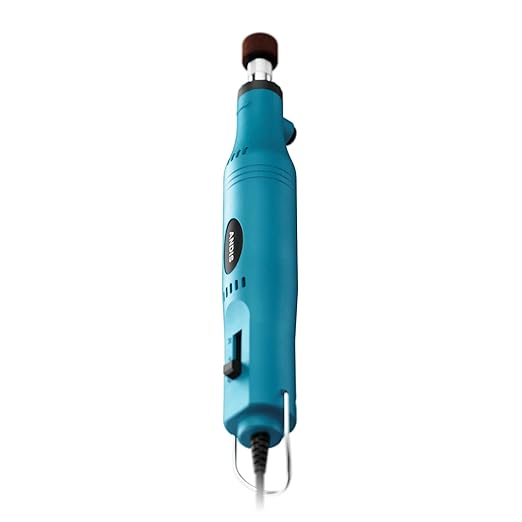 Andis 66820 EasyClip 2-Speed Pet Nail Grinder, Blue