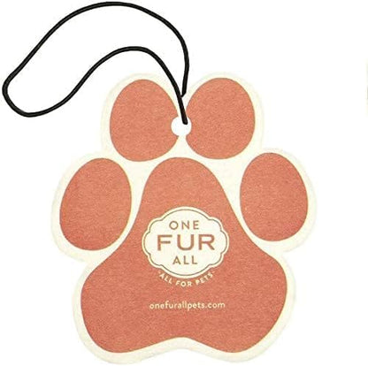 One Fur All Value Pack, Pet Friendly Candles, Concentrated Room Spray and Car Air Freshener, Long Lasting Plant-Based Pet Odor Candles for Home, Evergreen Forest