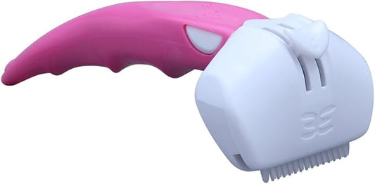 Iris Ohyama Hoolie Easy Pet Brush, Pink, Size S