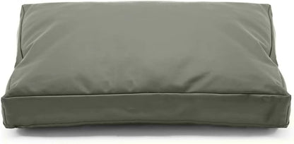 Dog Bed Cover 54Lx44Wx4H Inch.Waterproof Heavy Duty Durable Oxford Dog Bed Replacement Covers with Zipper.Washable Removable Pet Bed Mattress Protector Cover.Grayish Green,Cover Only.