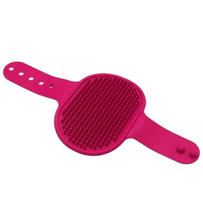 2 Pack Dog Grooming Brush Set - 1 Fuchsia and 1 Yellow For Dogs, Cats