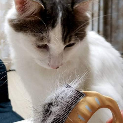 Philocomb E1 Soft (in English Package), a Gentle, Flexible Grooming Comb for Small Dogs,Cats,Rabbits.