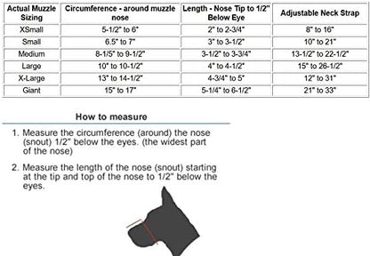 Proguard Softie Dog Muzzle, Extra Large