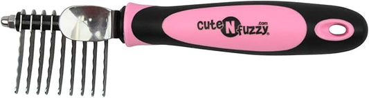 Pet Dematting Comb, Pink