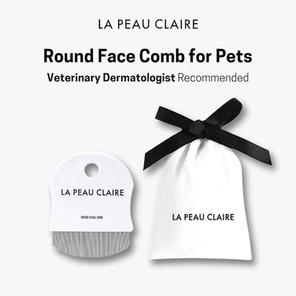Dog Eye Comb Tear Stain Remover, Curved Grooming Comb for Small Dogs, Cats & Puppies, Stainless Steel, Pet Grooming Supplies