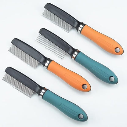 Combs for Grooming The Fur of Cats and Dogs, Available In A Variety of Colors. (Sparsity,Malachite green)