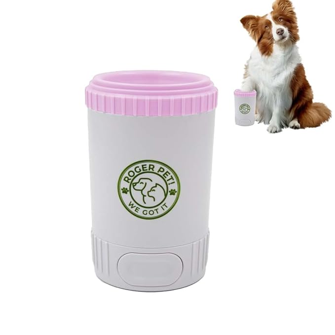 Paw Cleaner, Pet Paw Cleaner, Ideal Paw Cleaner for Dogs - Suitable for Small and Medium Dogs & Cats. Perfect Solution for Muddy Buddy Dog Cleanliness. Salt and snow remover