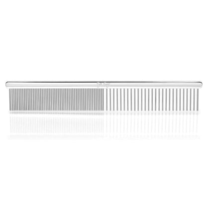 Eye Envy Tear Stain Remover Comb for Dogs and Cats. Fine/Coarse Comb with 80 Rounded Pins. Gently Remove Crusty Eye Debris, Gunk and Boogers. Face and Feet Comb. Remove Tangles