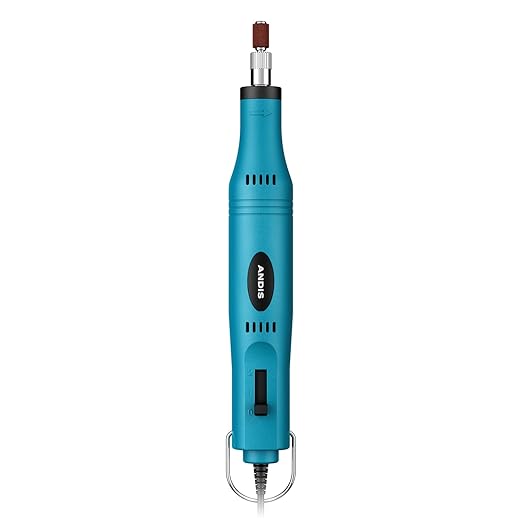 Andis 66820 EasyClip 2-Speed Pet Nail Grinder, Blue
