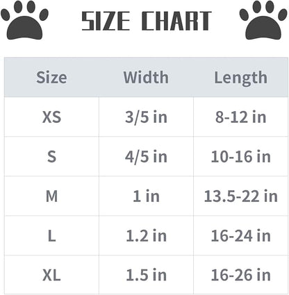 Lionet Paws Valentine Day Dog Collar, Heavy-Duty Cute Colorful Heart Pattern Collar with Metal Buckle Pet Necklace for Large Dog Gift, XLarge, Neck 16-26 inches