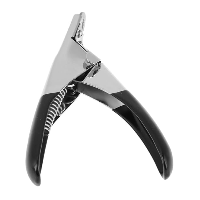 Fdit Pet Dog Nail Clippers Dedicated Nail Scissors Toe Claw Shear Clippers Trimmer Cutter for Small Animals (Black)