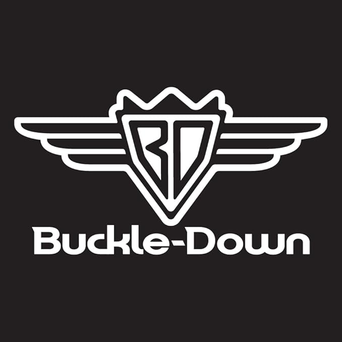 Buckle-Down Seatbelt Buckle Dog Collar - 5-Marvel Characters Black - 1.5" Wide - Fits 16-23" Neck - Medium