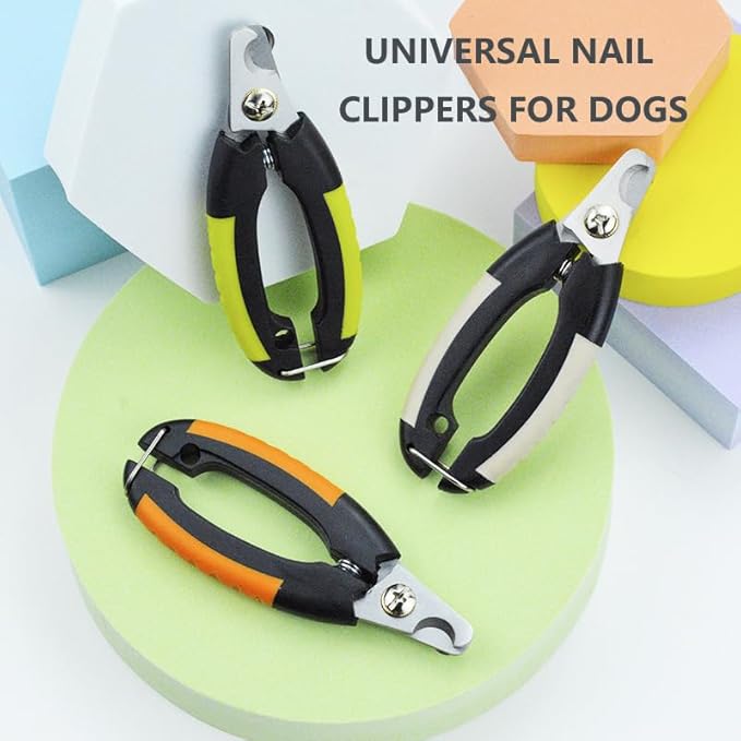 KUOUDOM Professional Dog Nail Trimmer - Nail Clippers & Supplies for Grooming - Dog Claw Care for Small & Large Blue - Standard, 6" x 2"
