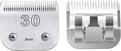 Dog Grooming Ceramic Blade #30, Compatible with Andis Hair Clippers, Detachable