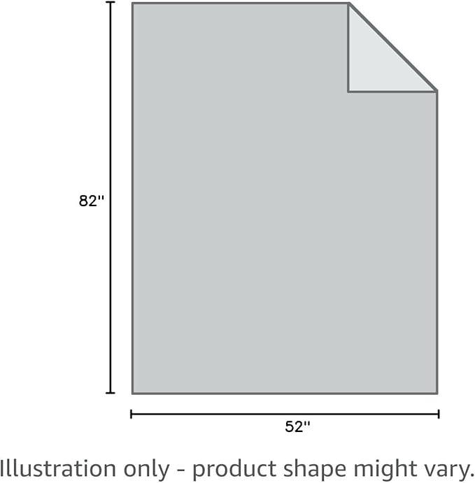 Ameritex Pet Bed Cover Dog Bed Blanket for Sofa and Furniture Waterproof New Pattern Design (52x82 Inch, Dark Grey)