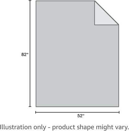 Ameritex Pet Bed Cover Dog Bed Blanket for Sofa and Furniture Waterproof New Pattern Design (52x82 Inch, Dark Grey)