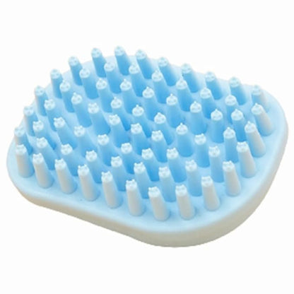 Premium Soft Silicone Bath Brush for Pets | Bathing Brush for Dogs | Dog & Cats Accessories | Deshedding Comb for Cats | Puppy Grooming Brush | Pet Shampoo HairBrush | Shampoo Soothing Comb for Pets