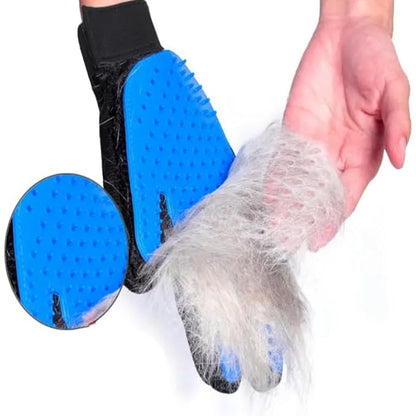 | Pet Grooming | Gentle | Efficient Hair Fur Removal | Bath | Pet Glove Brush (Pink - Right Hand Only)