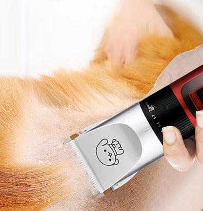Dog Clippers and Nail Grinder Low Noise Cordless Rechargeable Dog Clippers and Nail Grinder for Grooming
