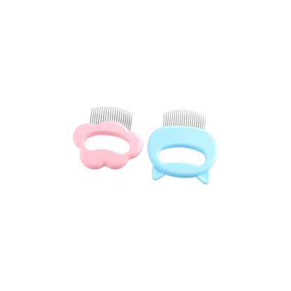 Leadigol Pet Combs, Cute Dog Cat Combs Hair Remover Brush Pet Grooming Tools Dog Massage Comb Brush Soft Deshedding Brush for Long and Short Hair Cat Dog Puppy Bunny