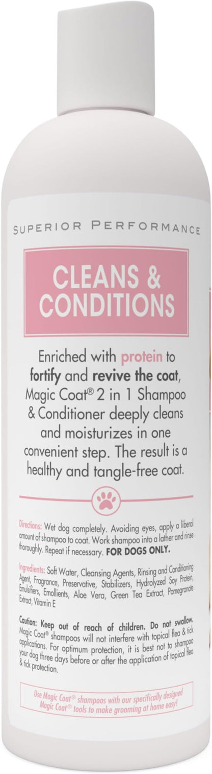 Four Paws Magic Coat Dog Shampoos for Dogs, Dog Grooming Supplies, Dog Bathing Supplies, Made in USA (Pack of 2)