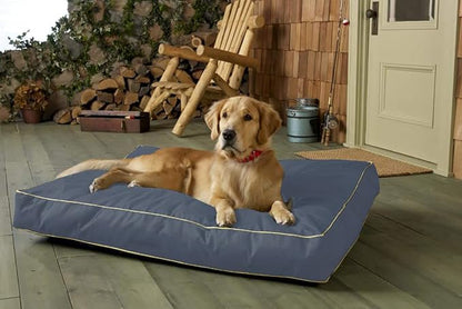 Dog Bed Cover 54Lx44Wx4H Inch.Waterproof Heavy Duty Durable Oxford Dog Bed Replacement Covers with Zipper.Washable Removable Pet Bed Mattress Protector Cover.Grey,Cover Only.