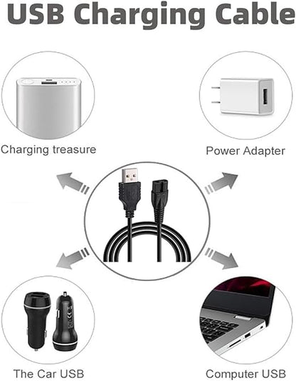 for FERRISA Dog Clippers Charger Charging Cord Compatible with FERRISA Dog Clippers for Grooming Charger