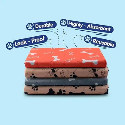 Puppypad.com Pee Pad, Washable Puppypad with Pheromones, Reusable Puppypad Brand Puppy Pad Mats- The Last Pee Pad You'll Get, Leak-Proof Pet Training Rug for Dogs Indoor Use (D, S(16×24in))