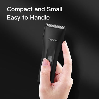 Dog Grooming Kit Clipper for Thick Coat Low Noise Cordless Cat Hair Trimmer Rechargeable Shaver Pet Grooming Tools for Small and Large Animals
