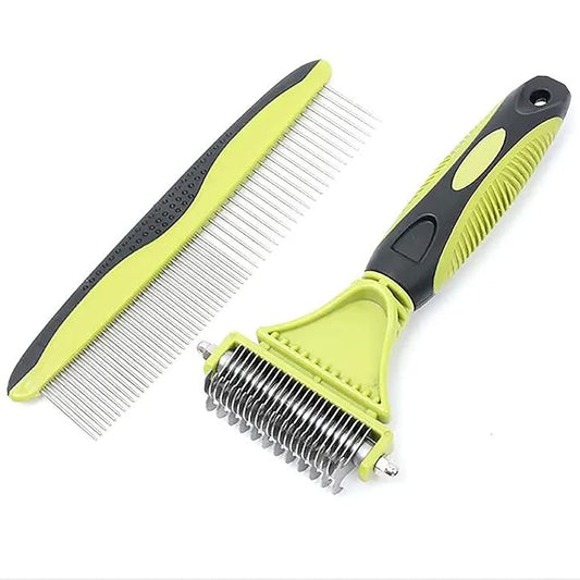 Pet Comb Kit Pet CombMetal Pet Comb (Green)