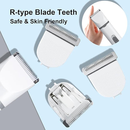 KIKETECH Dog Clippers Blade for Grooming, Replacable Safe & Sharp Dog Trimmer Blades, 304 Stainless Steel and Ceramic, Blade Width 1.25" Compatible with Masagotti Dog Hair Clippers Kit, 2 Packs