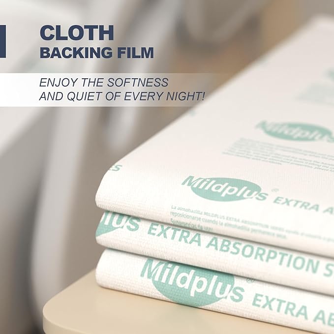 Heavy Duty Underpads 40"X60" Super Sized Chucks Pads 270 Grams Disposable Bed Pads with Strength Cloth Backing Extra Absorption Pads for Incontinence (100X152CM, 15 Count, Discreet Packaging)