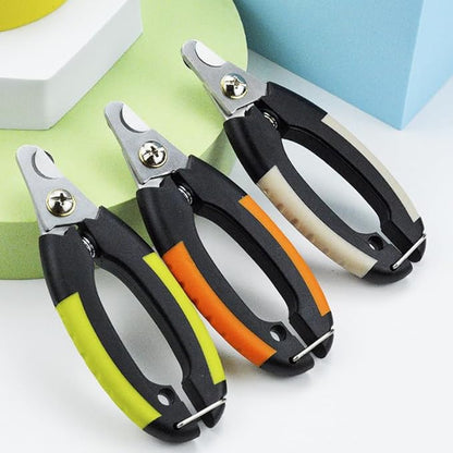KUOUDOM Professional Dog Nail Trimmer - Nail Clippers & Supplies for Grooming - Dog Claw Care for Small & Large Khaki - Standard, 6" x 2"
