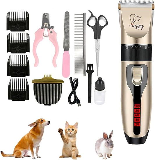 Dog Clippers for Grooming Hair Shaver for Pets Suitable for Pets Such As Dogs, Cats, Rabbits and Sheep Can Also Be Used for Topical Hair Trimming