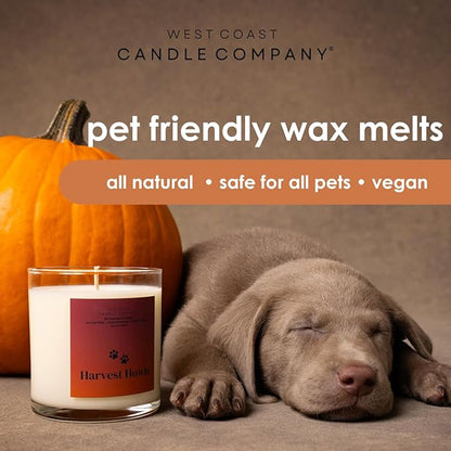 Harvest Howls Pet Odor Eliminator - All Natural, Non-Toxic, Pure Soy Wax Melts - Dog & Cat Safe, Veterinarian Approved