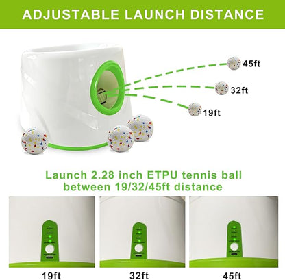 Automatic Ball Launcher for Dogs with 6 Balls