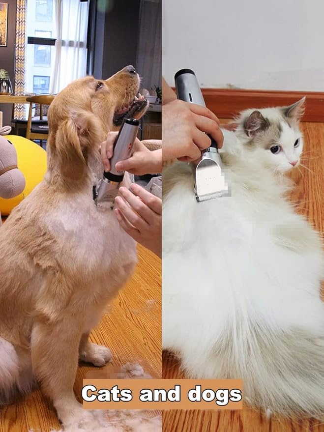 Detachable Pet Dog Grooming Clipper Blades,Compatible with Andis Size-7FC Cut Length 1/8"(3.2mm),Compatible with Oster A5,Wahl KM Series Clippers